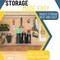 Koova Storage Rack, Steel, Black, 3.3 in W, 3.7 in H, 9.25 in L, Powder Coated KV-CAN-3 - alternate 3